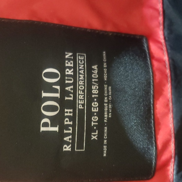 NWOT XL Pwing Colorblocked Big Pony Water Repellent Windbreaker Jacket In Multi - Picture 3 of 16